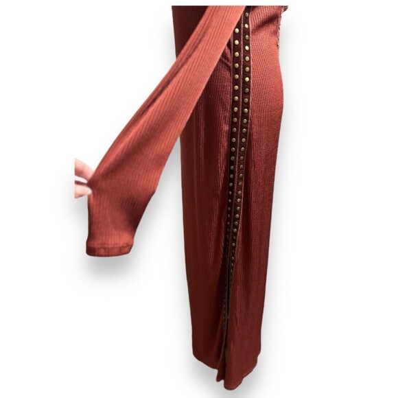 Free People Simone Red Midi Dress - Picture 9 of 16